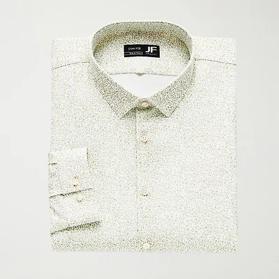 J. Ferrar Big And Tall 360 Stretch Performance Mens Regular Fit Wrinkle Free Long Sleeve Dress Shirt