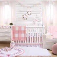 The Peanutshell Farmhouse 2 pc Floral Wall Ring