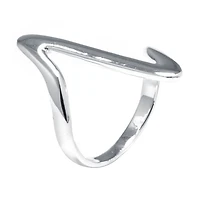 Sparkle Allure Womens Pure Silver Over Brass Band