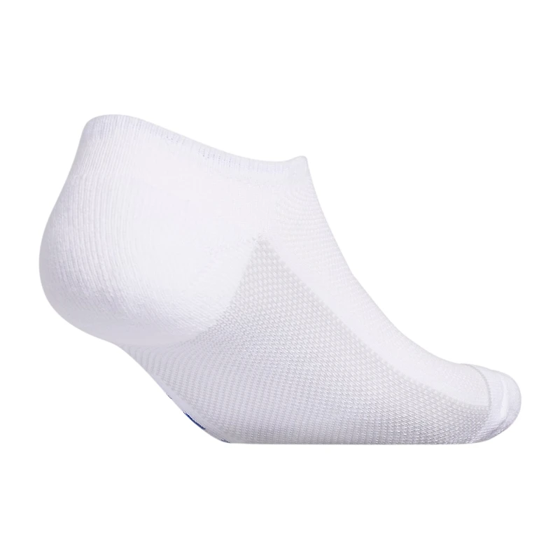adidas Mens 3 Pair No Show Socks