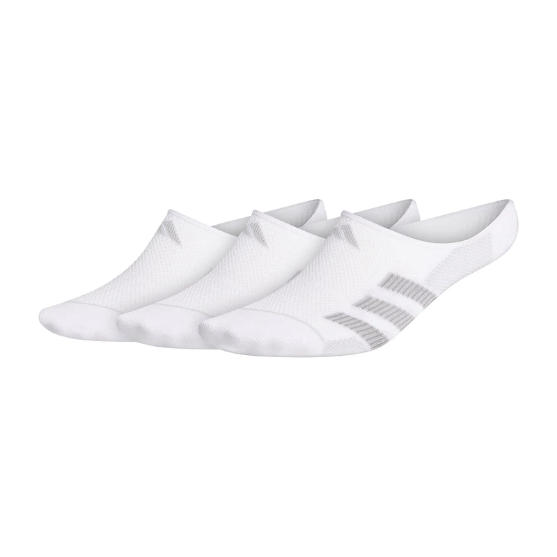 adidas Mens Breathable 3 Pair Liner Socks