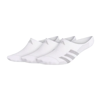 adidas Mens Breathable 3 Pair Liner Socks