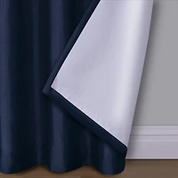 Max Blackout Mystique Grommet Top 100% Single Curtain Panel