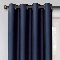 Max Blackout Mystique Grommet Top 100% Single Curtain Panel