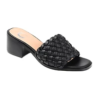 Journee Collection Fylicia Womens Round Mules
