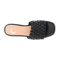 Journee Collection Fylicia Womens Round Mules