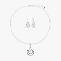 Monet Jewelry Timeless Womens Simulated Pearl 2-pc. Jewelry Set