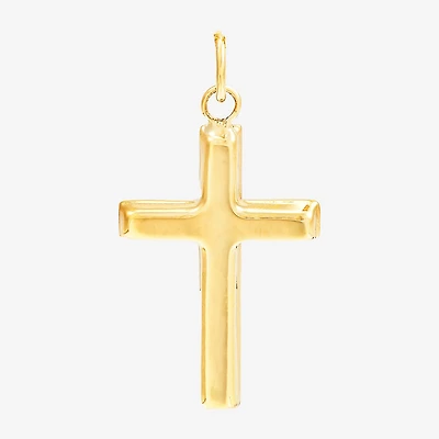 Unisex Adult 14K Gold Cross Pendant