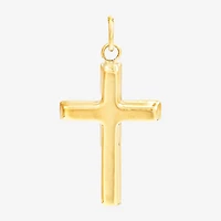 Unisex Adult 14K Gold Cross Pendant
