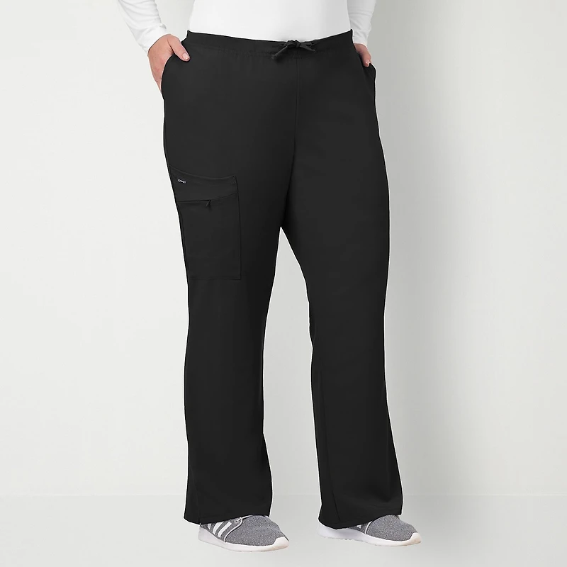Jockey 2249 Tie-Waist 4-Pocket Womens Plus Scrub Pant