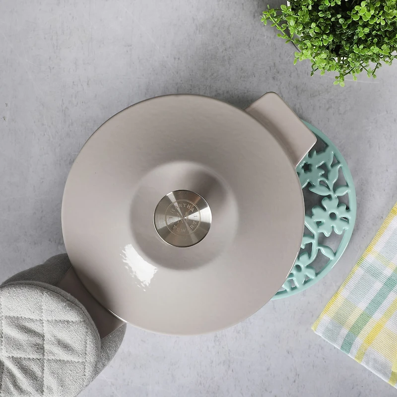 Martha Stewart Round Enamel Trivets