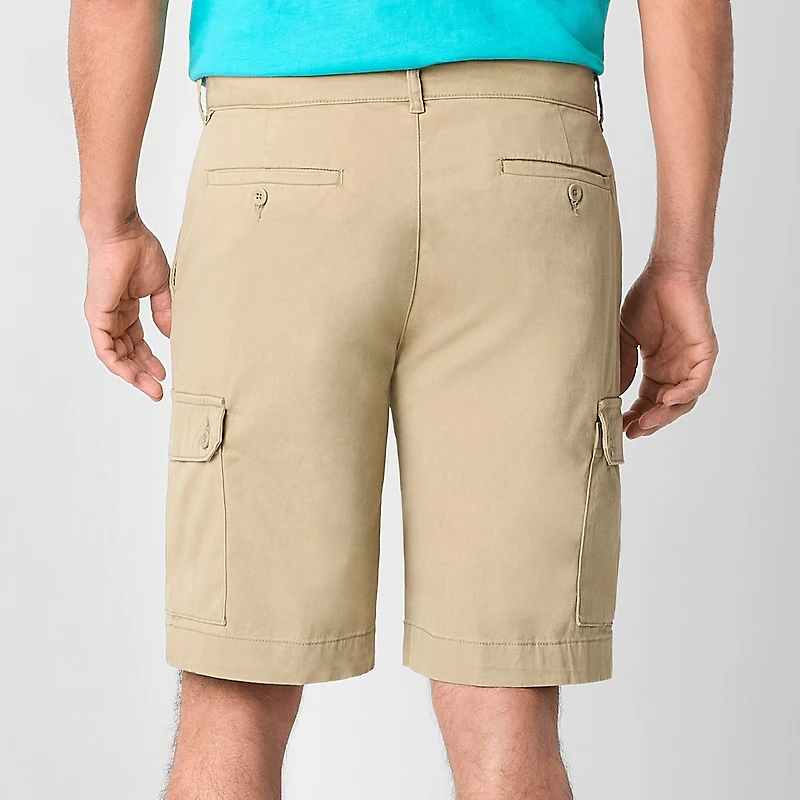 St. John's Bay Mens 10" Stretch Fabric Cargo Short