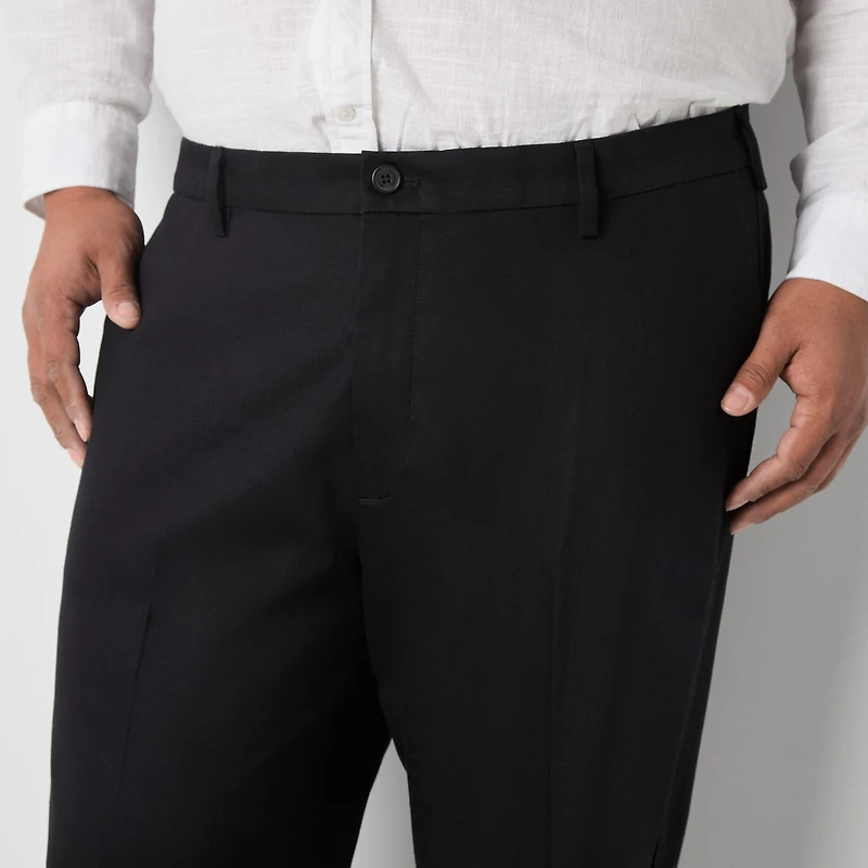 Dockers Signature Iron Free With Stain Defender Mens Comfort Waistband Classic Fit Big and Tall Flat Front Pant