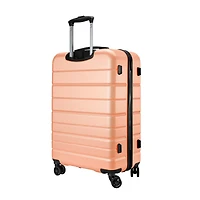 Skyway Everett 24 Inch Hardside Lightweight Checked Spinner Luggage