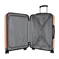 Skyway Everett 24 Inch Hardside Lightweight Checked Spinner Luggage