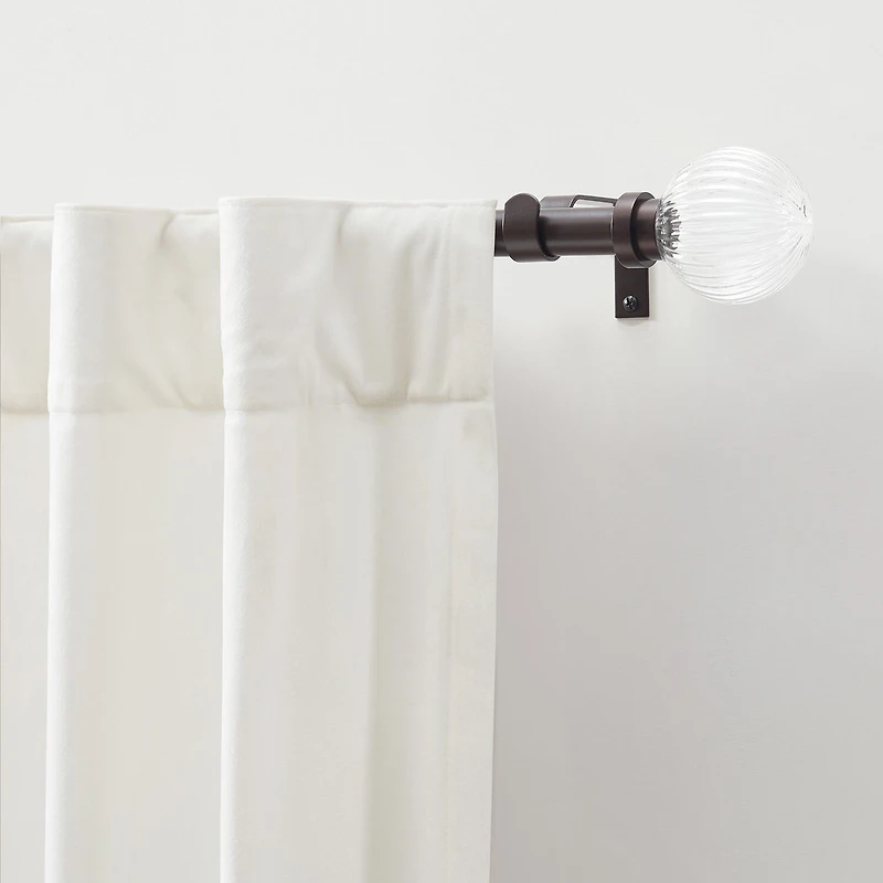 Martha Stewart Freeport 1 Adjustable Curtain Rod