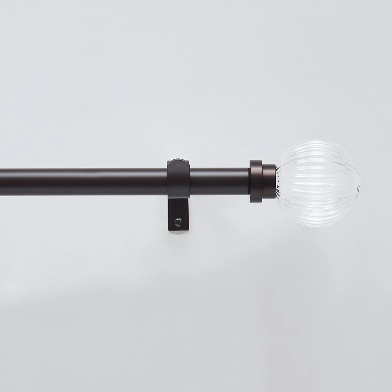 Martha Stewart Freeport 1 Adjustable Curtain Rod