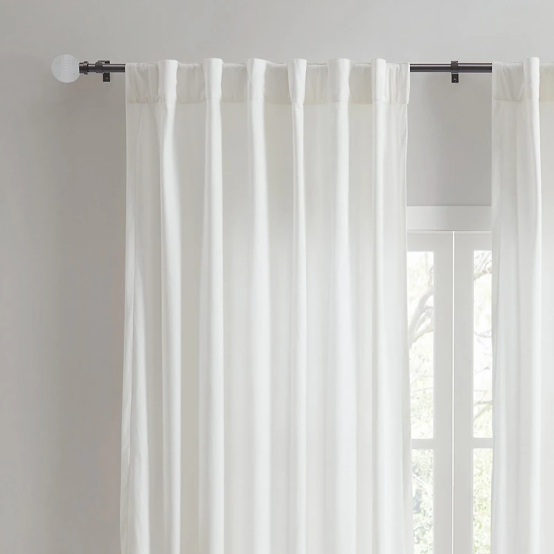 Martha Stewart Freeport 1 Adjustable Curtain Rod