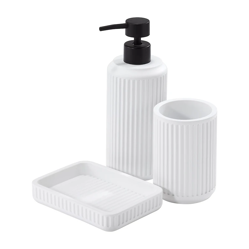 Avanti Vienna Ribbed Soap Dispenser