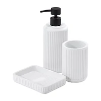 Avanti Vienna Ribbed Soap Dispenser