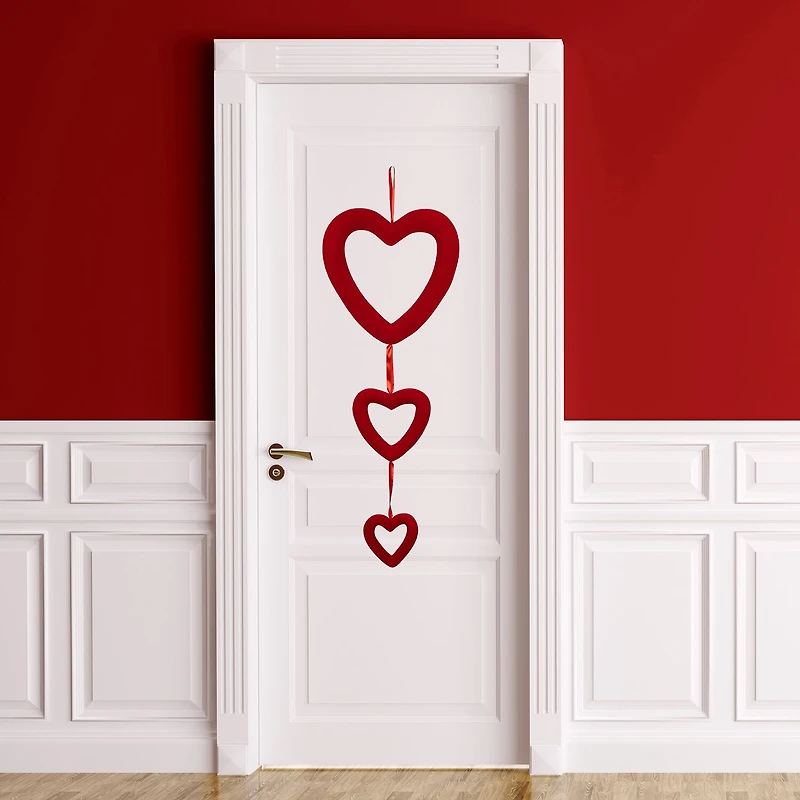 Northlight Wall Heart Trio Wall Decal
