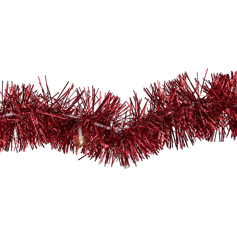 Northlight Lighted Tinsel Heart Wall Decal