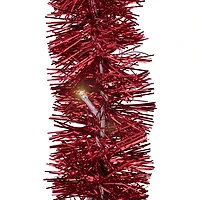 Northlight Lighted Tinsel Heart Wall Decal