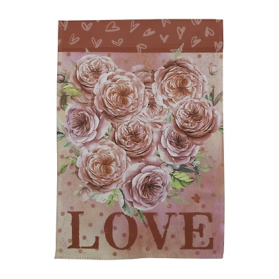 Northlight Love Rose Bouquet Garden Flag