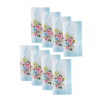 Elrene Home Fashions Rose Cottage Engineered 8-pc. Napkins