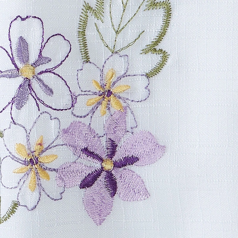 Elrene Home Fashions Spring Hydrangea Floral Cutwork 4-pc. Napkins