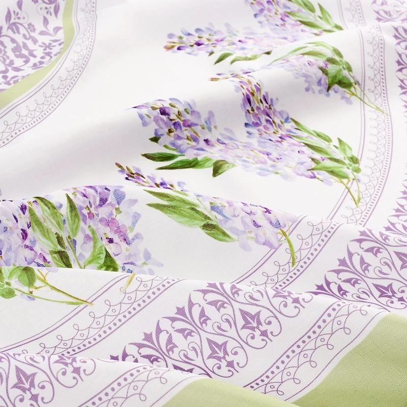 Elrene Home Fashions Lilac Garden Engineered 4 Pack Napkins