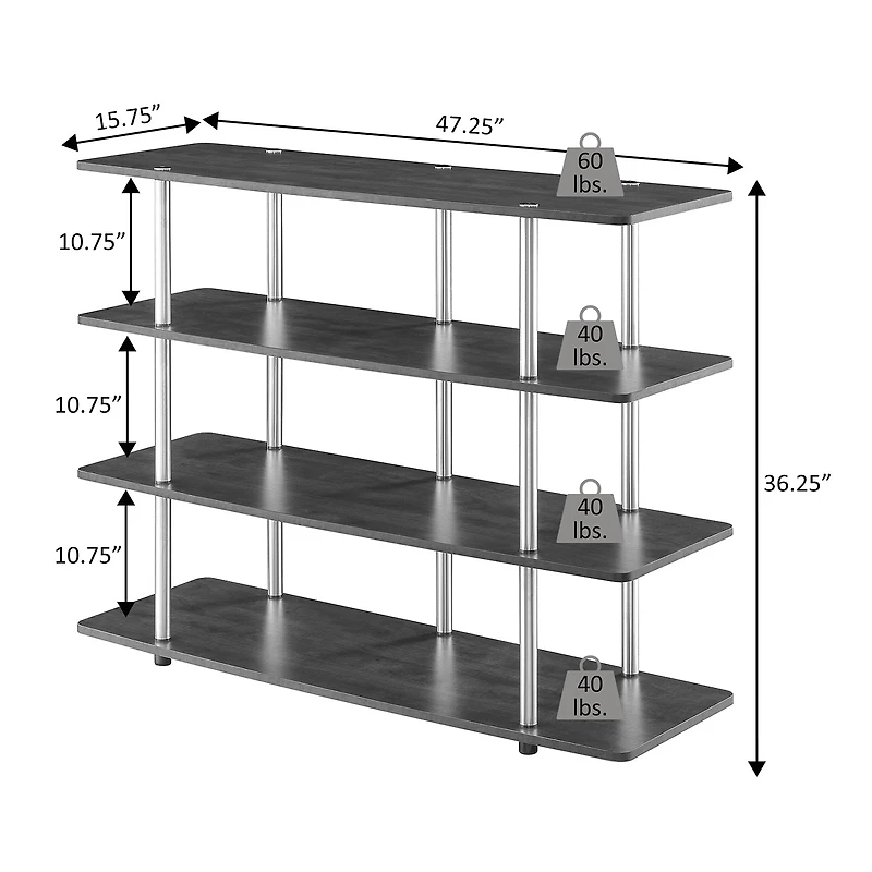 Convenience Concepts Designs 2 Go Living Room Collection TV Stand