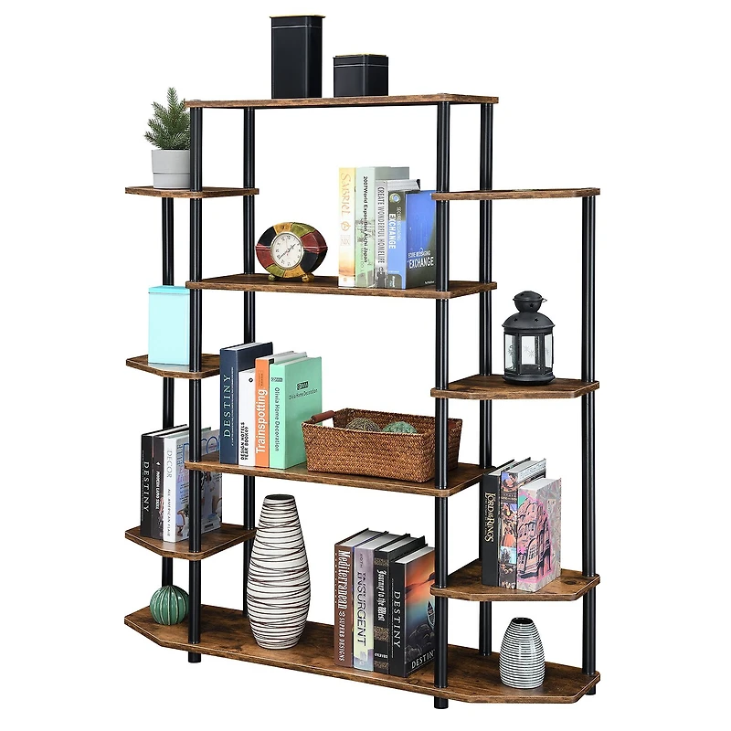 Convenience Concepts Designs2go Office And Library Collection 10-Shelf Bookcase