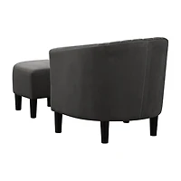 Roosevelt Chair + Ottoman Set