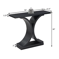 Convenience Concepts Newport Infinity Console Table