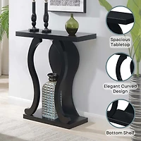 Convenience Concepts Newport Terry B Console Table