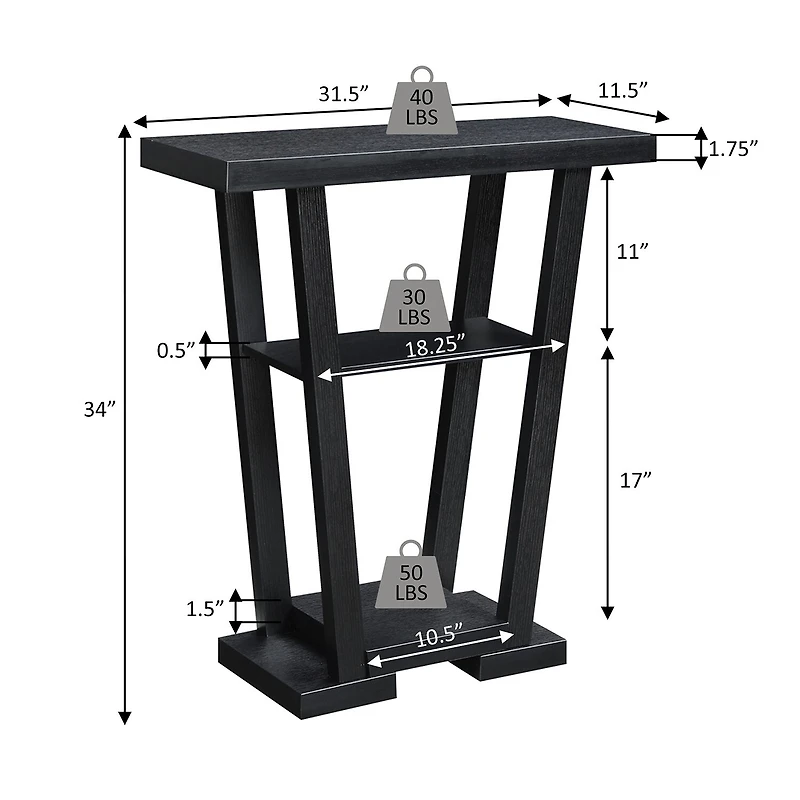 Convenience Concepts Newport Console Table