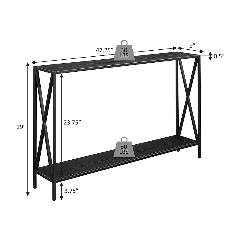 Convenience Concepts Tucson Console Table