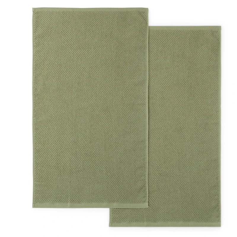 Cooks Popcorn Solid 2-pc. Kitchen Towel Set