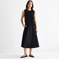 Stylus Womens Crew Neck Sweater Vest