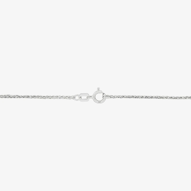 Womens 14K Gold 16 Inch Wheat Chain Necklace