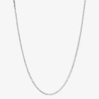 Womens 14K Gold 16 Inch Wheat Chain Necklace