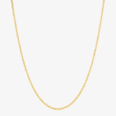 Made in Italy 14K Gold 18 Inch Curb Chain Necklace