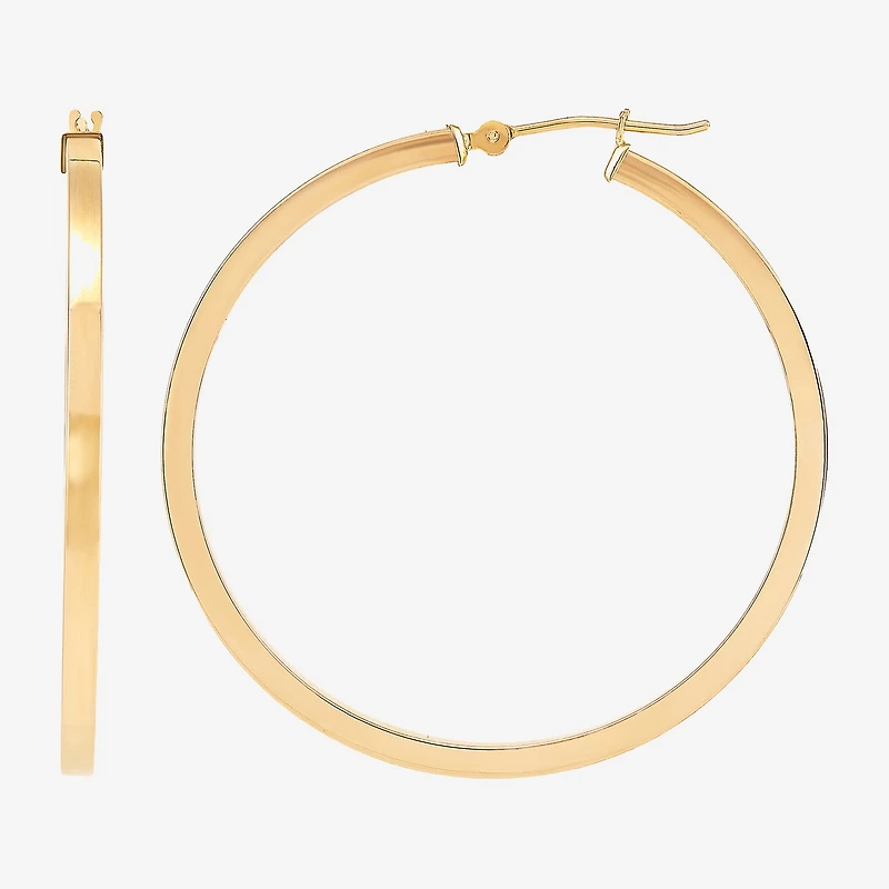 14K Gold Hoop Earrings