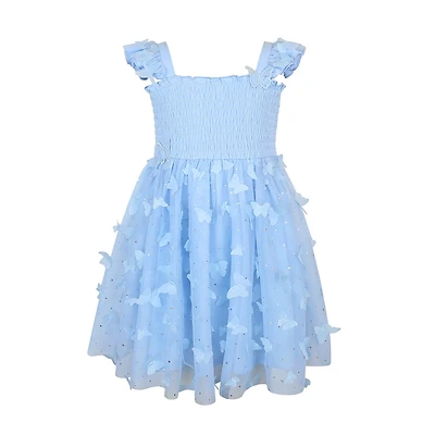 Lilt Little Girls Sleeveless A-Line Dress