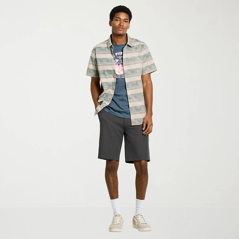Hurley Mens 9 1/2" Stretch Fabric Chino Short