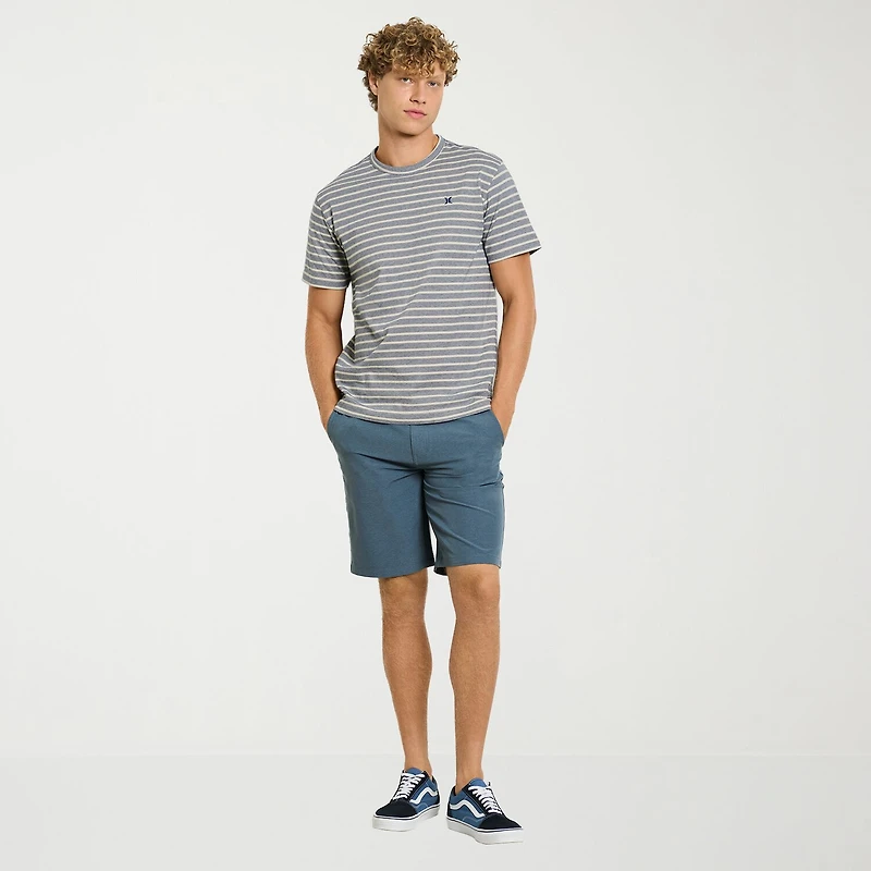 Hurley Mens Crew Neck Short Sleeve T-Shirt