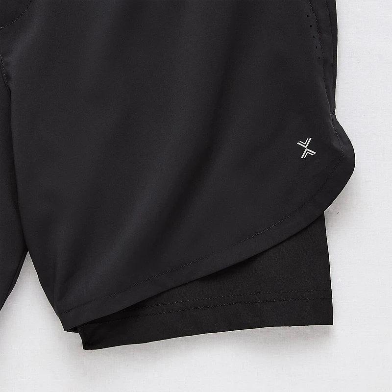 Xersion 2-In-1 Lined Mens 6" Mid Rise Workout Shorts