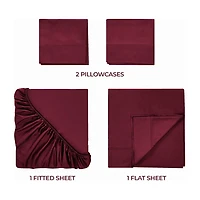 SUPERIOR® Egyptian Cotton Luxury Sateen 700tc Deep Pocket Sheet Set