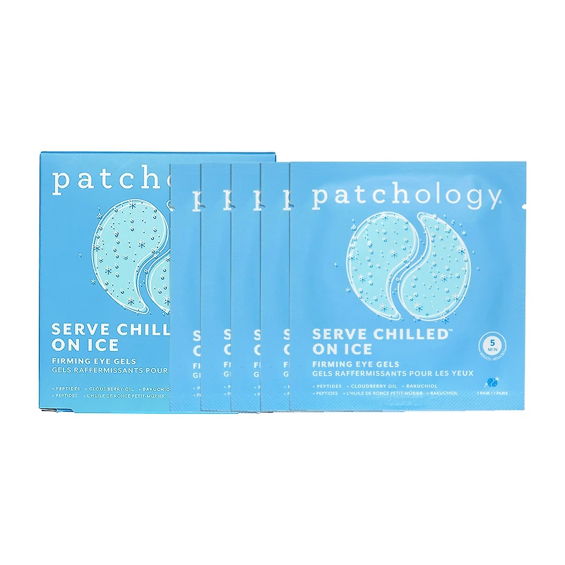 Patchology Serve Chilled On Ice Firming Eye Gels - 5 Pack